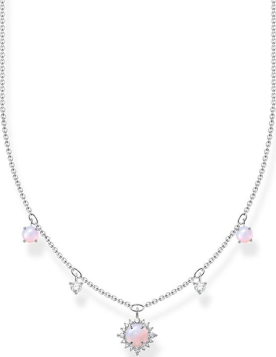 Immagine prodotto Thomas Sabo Vintage Opale imitazione rosa scintillante collana (Argento 925)
