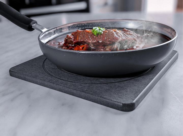 Actual product image Moonstone Skalta Coaster dark grey (1x, Pan coaster)