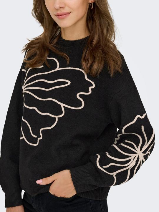 Produktbild JdY Jdyjella L/S Flower Pullover Knt Noos (L)