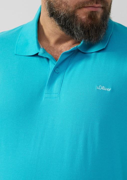 Produktbild S.Oliver Polo-Shirt Poloshirt aus Baumwollpiqué (5XL)