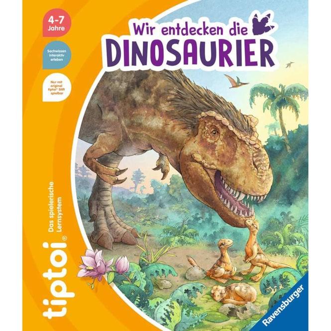 Actual product image tiptoi Wir entdecken die Dinosaurier (German, Inca Friesian, Stefan Richter, 2023)