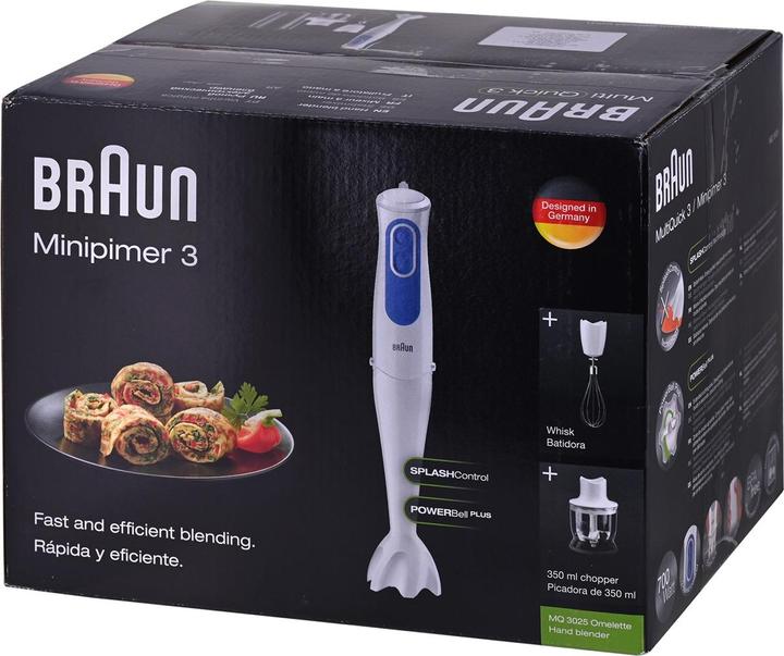 Actual product image Braun Mq3025wh