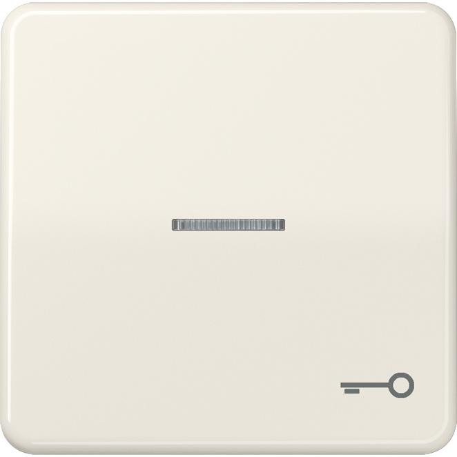 JUNG, Zubehör Schalterprogramm, Kontrollwippe Schalter CD ws glz CD590KO5T