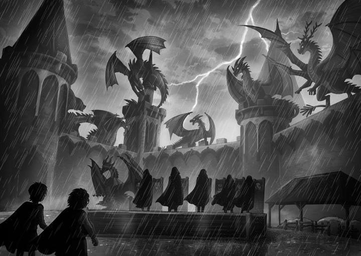 Produktbild Die geheime Drachenschule - Das Tribunal der Sieben Flammen (Deutsch, Emily Skye, Pascal Nöldner, 2021)