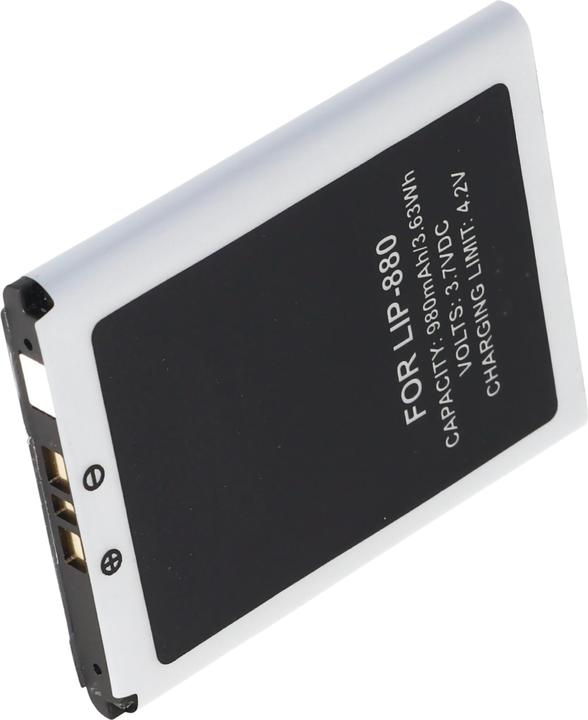 Actual product image Sony Akku LIP-880PD, NW-HD5, Digisette (1 pcs., Device specific, 980 mAh)