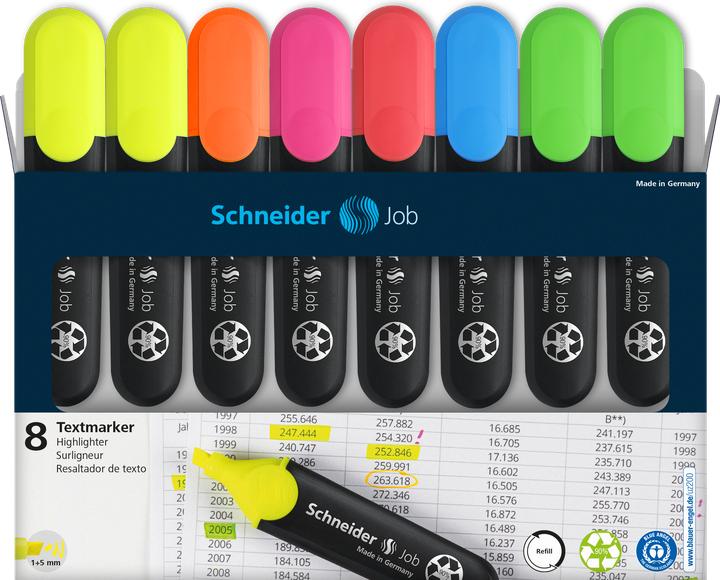 Immagine prodotto Schneider Evidenziatore 8 pezzi (8x)