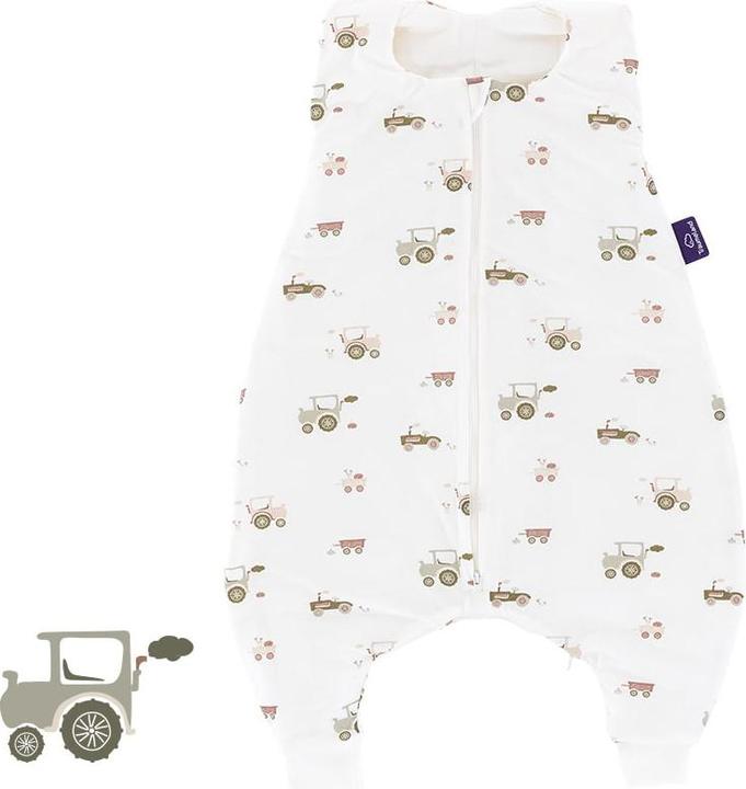 Actual product image Träumeland Baby all-year sleeping bag Jumper Little Farm green size 104 (104 cm, 2.5 TOG, All-season)