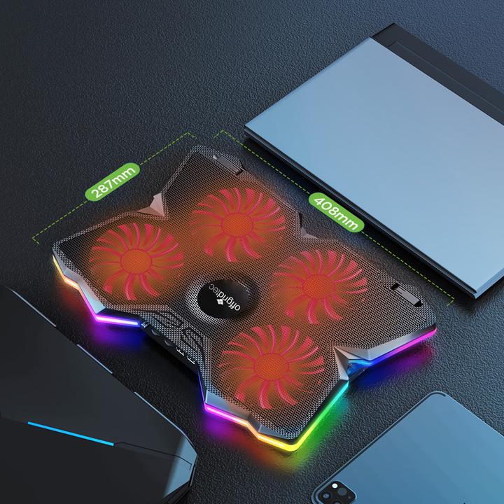Image du produit Offgridtec Glacière ventilée pour ordinateur portable Support pour ordinateur portable avec port USB K25 PRO