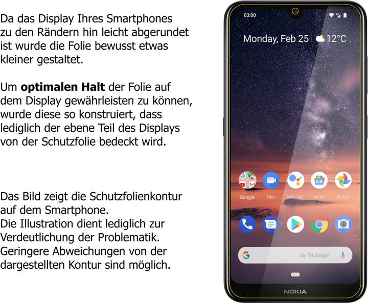 Produktbild Dipos Displayschutzfolie Crystalclear (4 Stück, Nokia 3.2)
