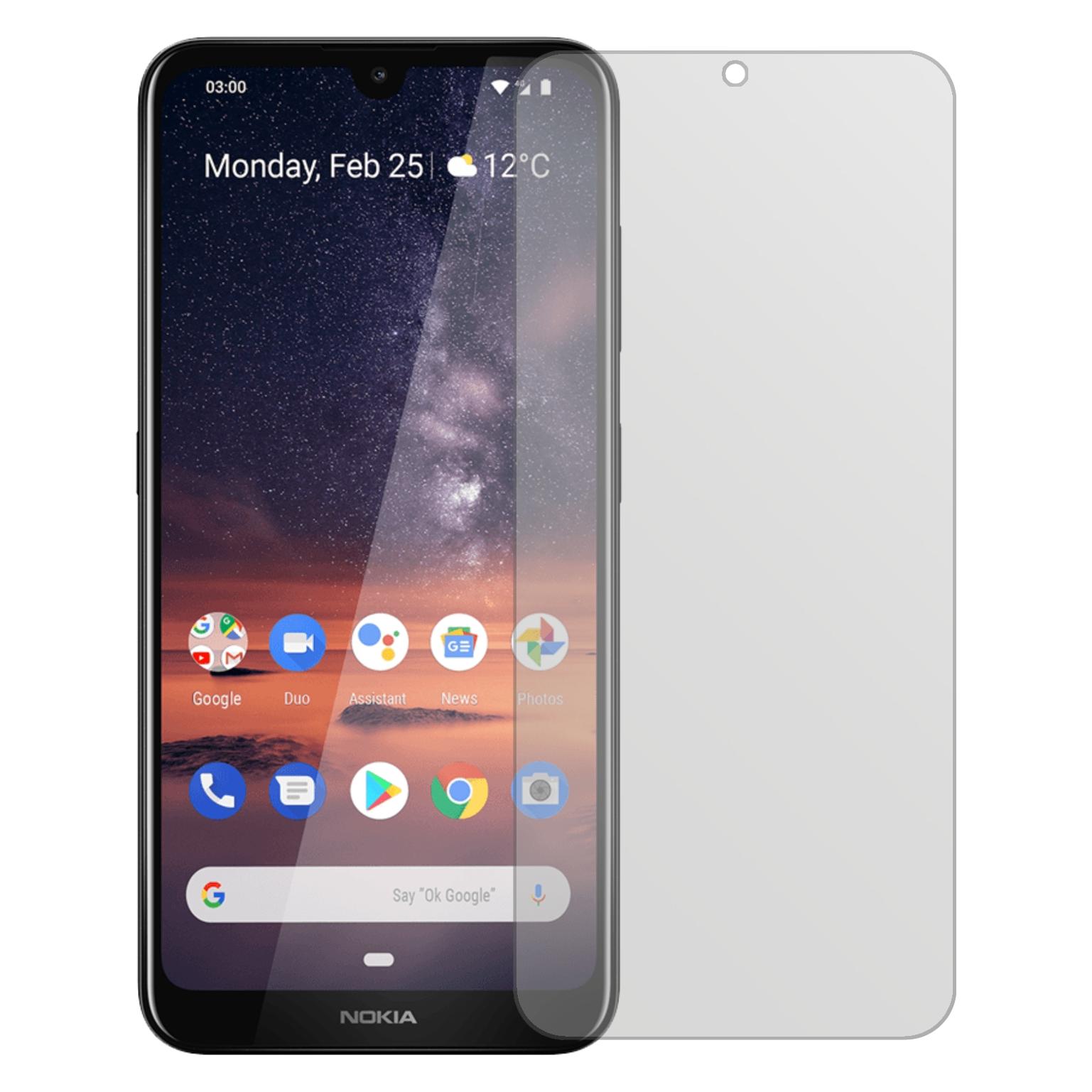 2x Pellicola per Nokia 7.2 posteriore Protettiva Protezione Vetro Flessibile 9H