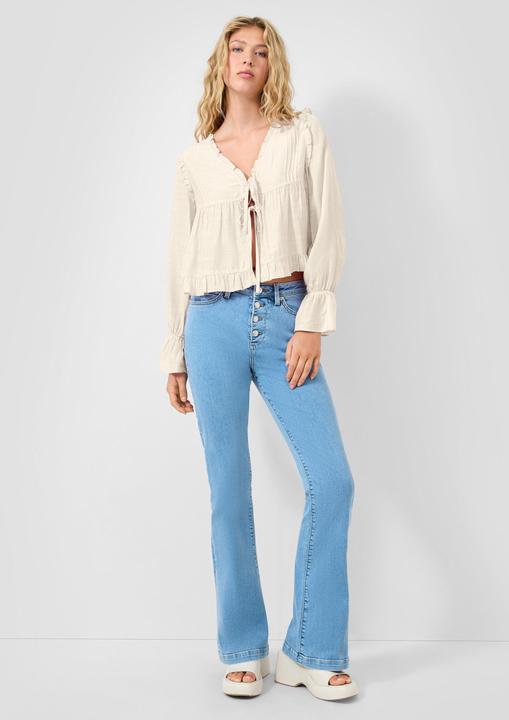 Immagine prodotto s.Oliver Feminine Bluse mit Bindedetail und Rüschen (32)