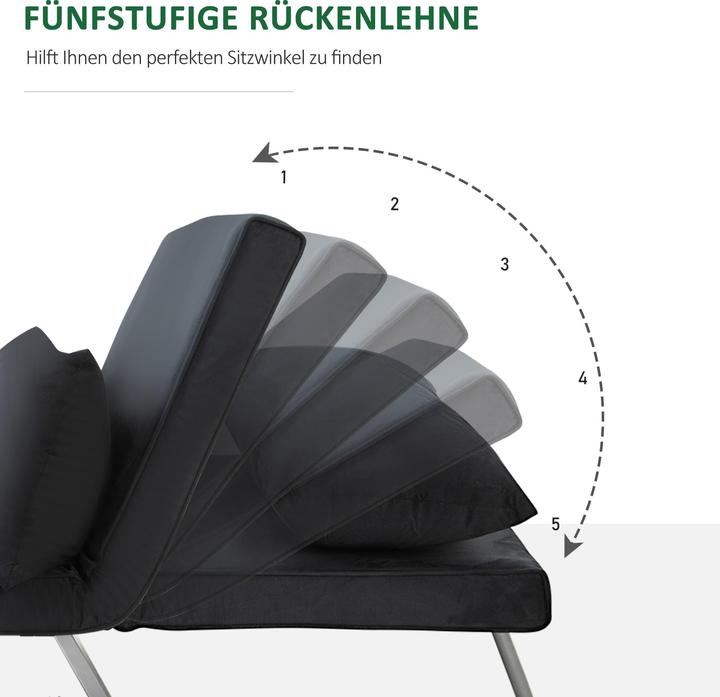 Actual product image Homcom Sleeping chair