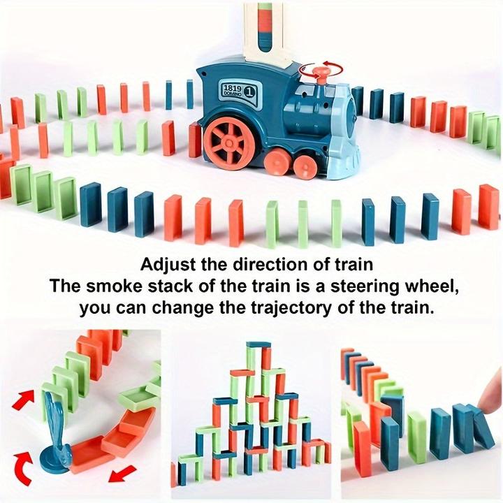 Actual product image Activity Board Electric domino train