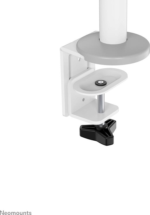 Actual product image Neomounts Table mount dual 100x100 -8kg 17-27"/h?v/incline/pivot/clamp/white? (Table, 27.01")