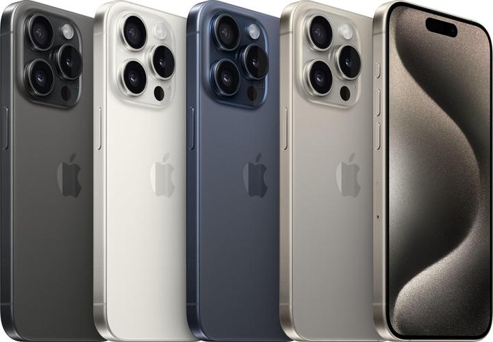 Produktbild Re!commerce iPhone 15 Pro 128GB Bleu AB - Comme neuf (128 GB, Blau, 6.10", 48 Mpx, SIM + eSIM, A / Wie neu)