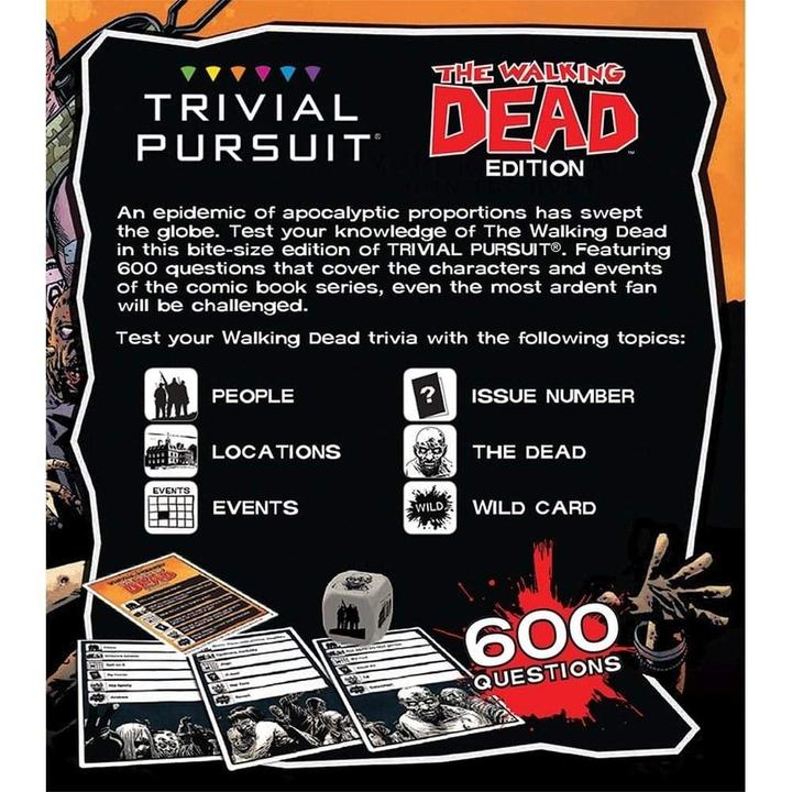 Immagine prodotto Universal Textiles Trivial Pursuit - Walking Dead (Inglese) (232906) (Inglese)