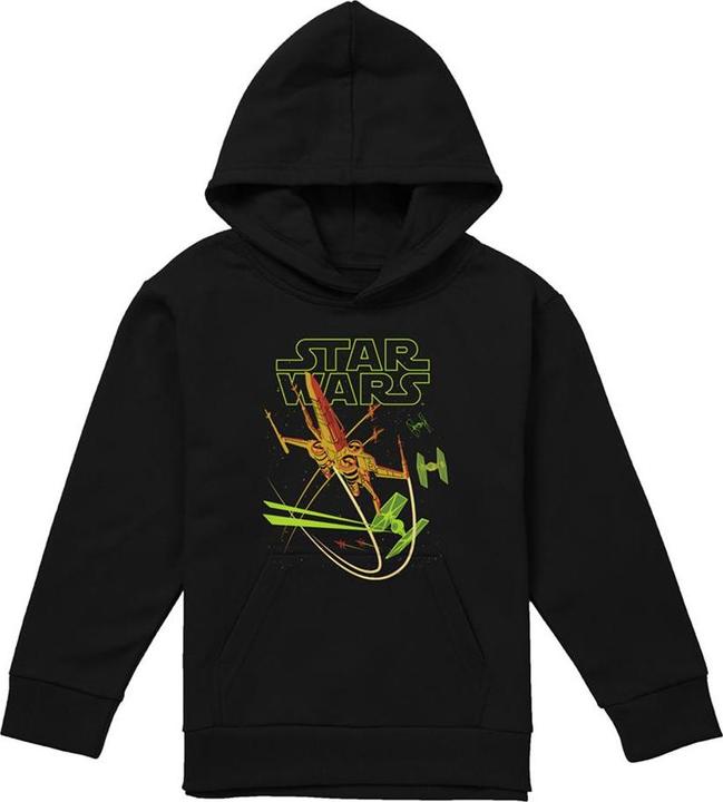 Actual product image Star Wars Childrens/Kids Attack Heather Pullover Hoodie (116)