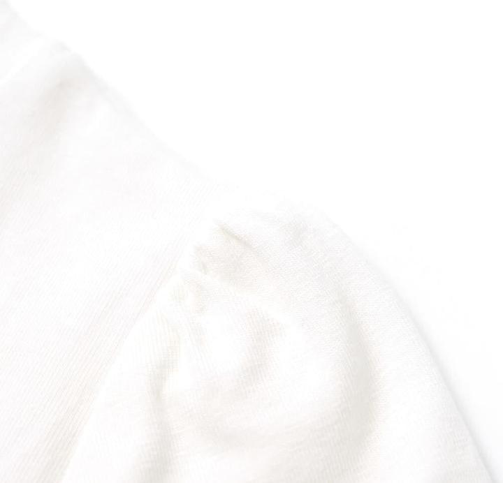 Immagine prodotto VidaXL Maglietta da bambino ecrù 116,Materiale: 95 % cotone. 5 (116)