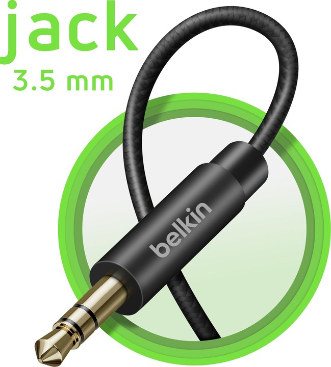 Produktbild Belkin MixIt AUX (1.20 m, 3.5mm Klinke (AUX))