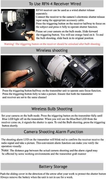 Produktbild SMDV Radio Trigger Set RFN 4 Nikon (RF 908) (Funk)