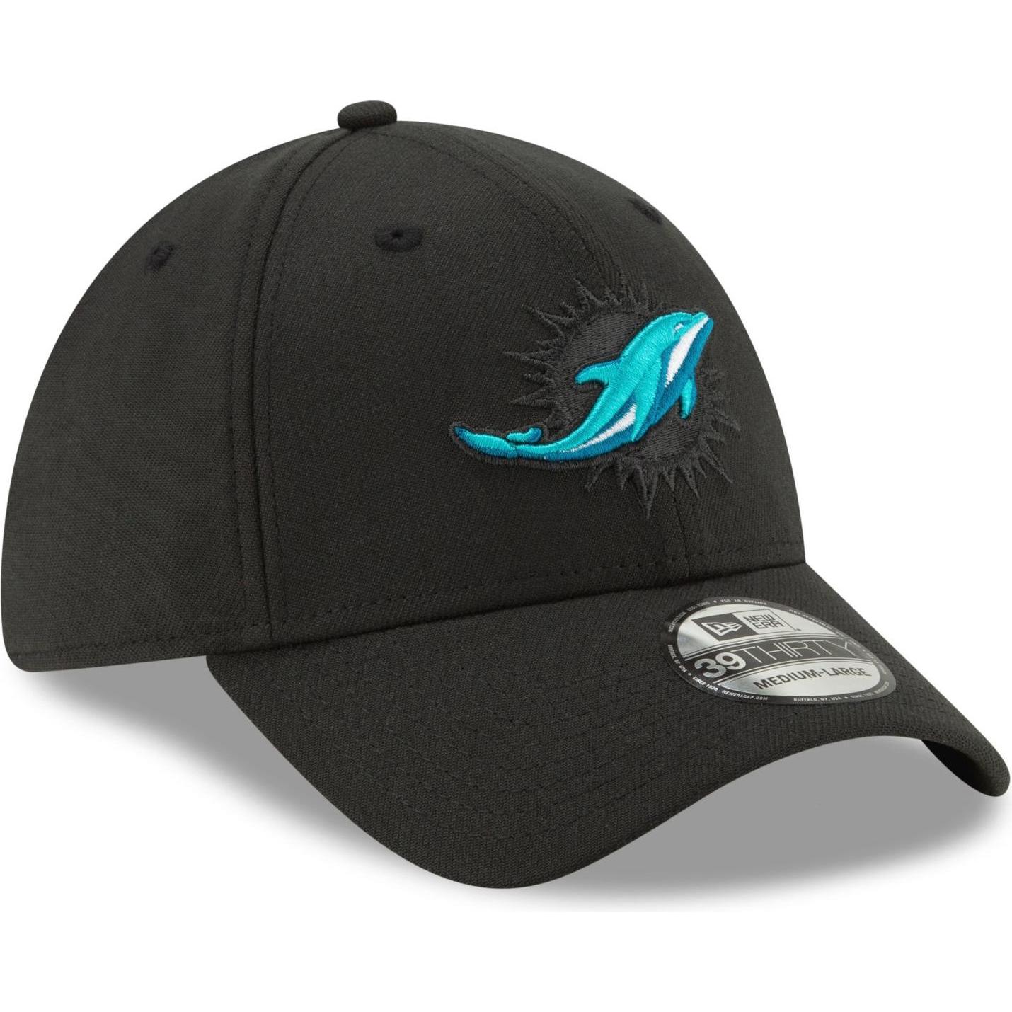 New Era, Herren, Cap, 39Thirty Stretchfit NFL Elements 2.0, Schwarz, (M)