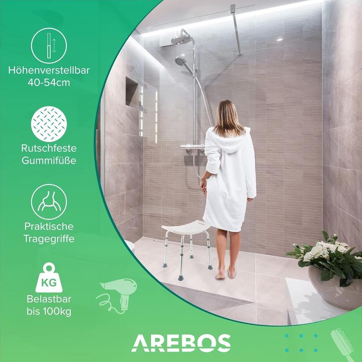 Produktbild Arebos Badhocker (100 kg)