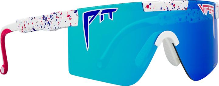Image du produit Pit Viper The Merika Original Polarized Blue Narrow (Blanc, Bleu, Red)