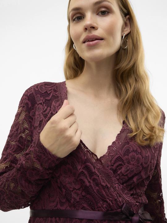 Image du produit Mamalicious Mlmivana Tess Ls Jrs Abk Dress 2f (L)