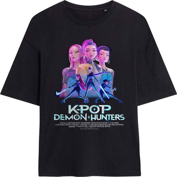 Produktbild K-Pop Demon Hunters TShirt Übergross (XXL)