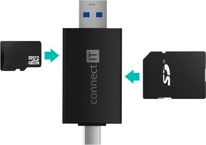 Actual product image Connect IT CFF-1020-BK (Type-B)