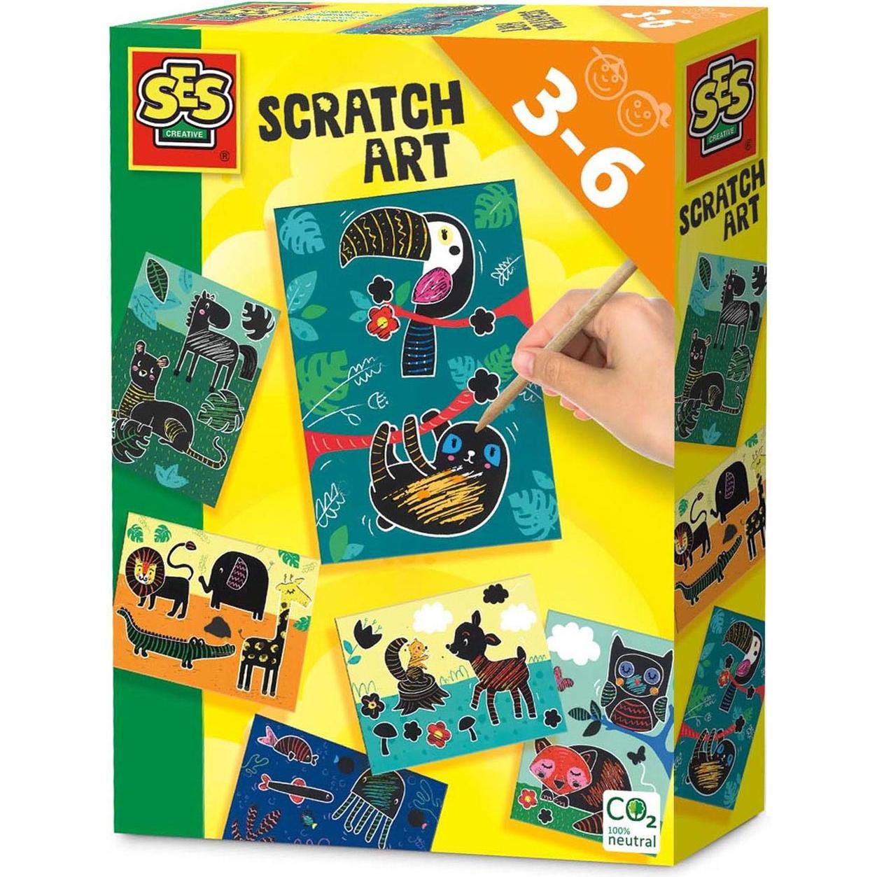 Thumbnail - Ses Scratch Art Tiere