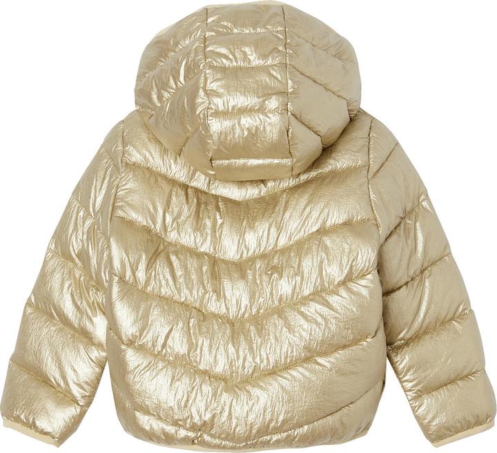 Produktbild Vertbaudet Glänzende Mädchen Light-Steppjacke mit Kapuze, Recycling-Polyester (110)
