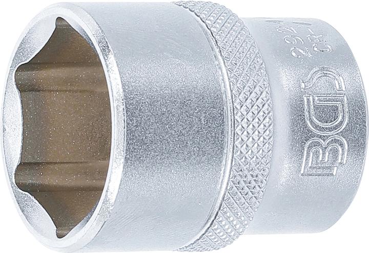 Produktbild BGS Steckschlüssel-Einsatz Sechskant Antrieb Innenvierkant 12,5 mm (1/2") SW 24 mm (24 mm)