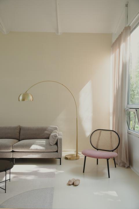 Image du produit Zuiver Metal Bow Floor Lamp Brass (E27)