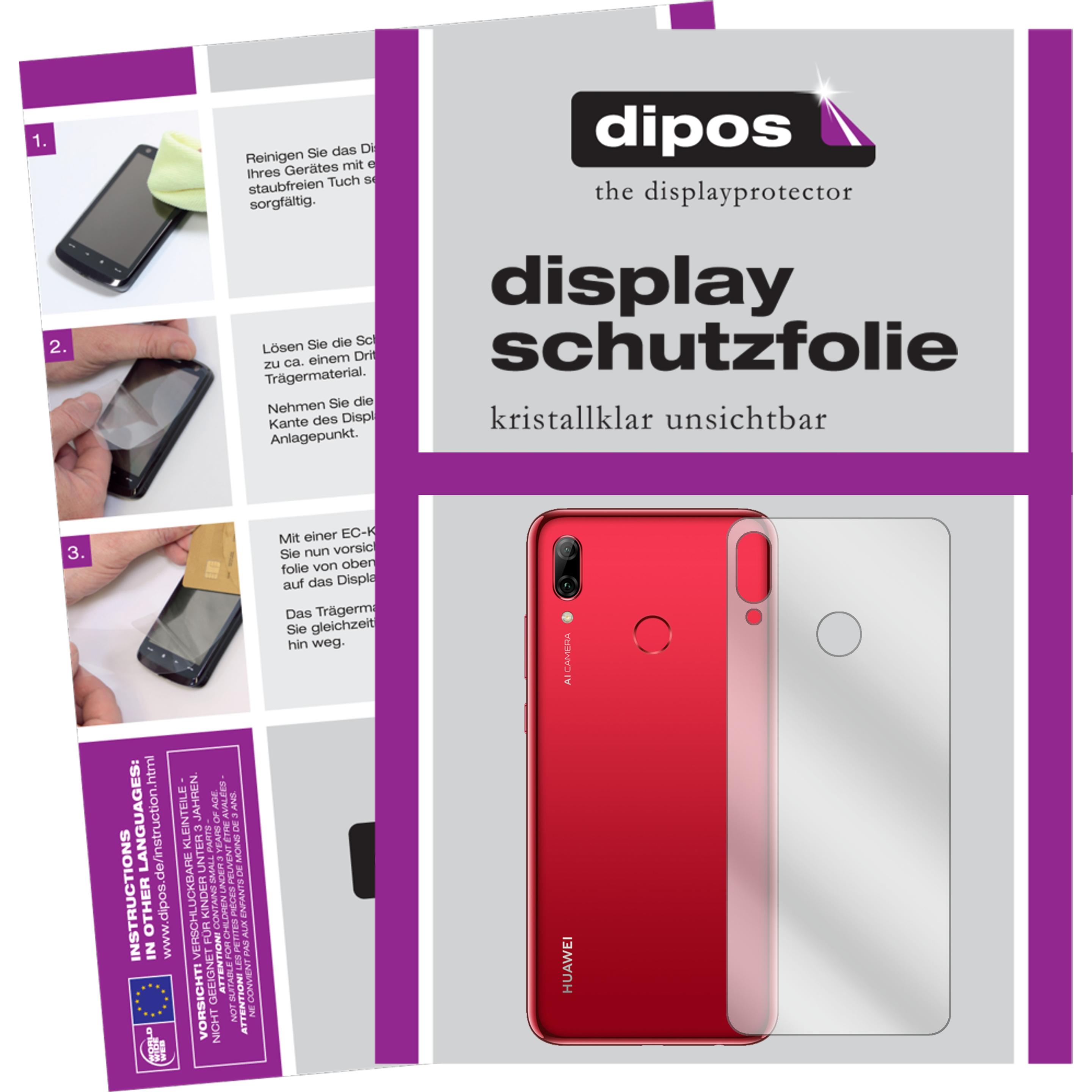 Dipos Displayschutzfolie Crystalclear (2 Stück, Huawei Nova Lite 3), Smartphone Schutzfolie, Transparent