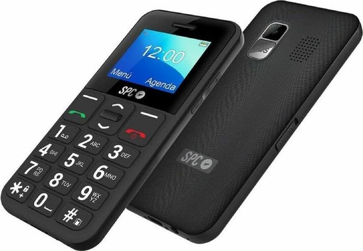 Actual product image SPC Fortune 2 Poket Edition Ss Black (Black, Single SIM, 2G)