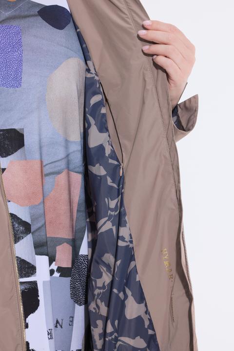 Actual product image Ulla Popken Curved Cross Seam Rain Coat