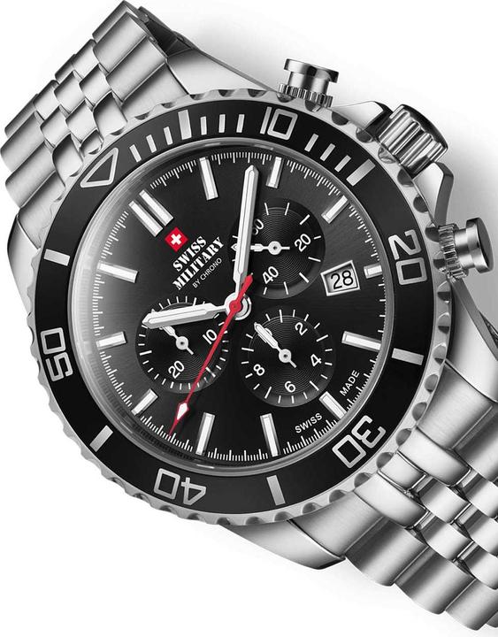 Actual product image Swiss Military SM34103.01 (Chronograph, 43 mm)