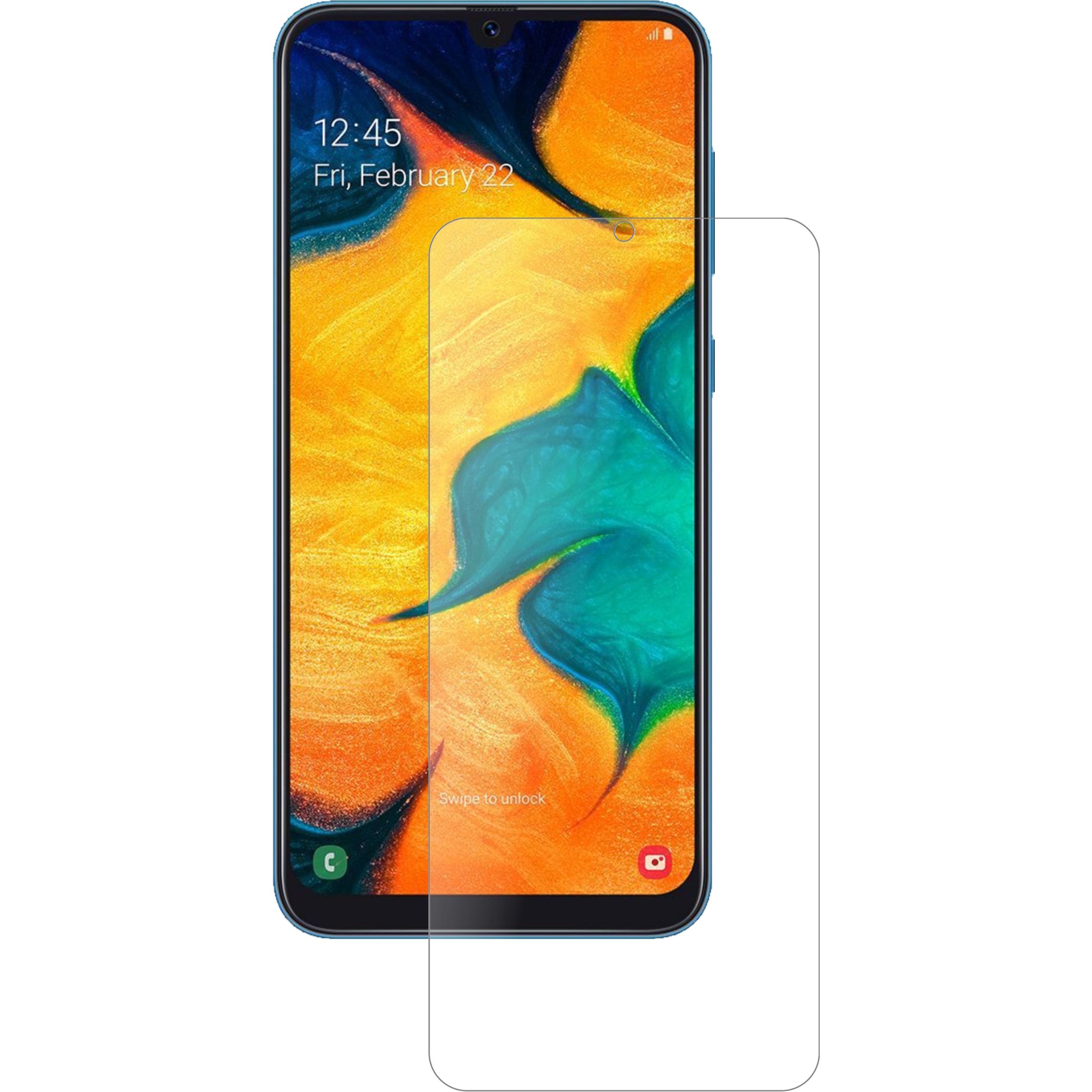Dipos Displayschutz Anti-Shock (1 Stück, Samsung Galaxy A30), Smartphone Schutzfolie, Transparent