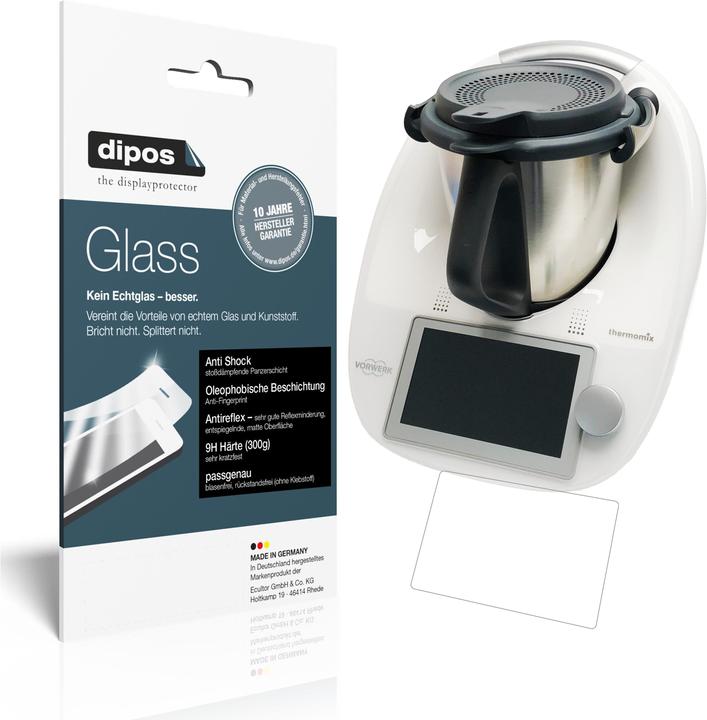 Dipos Displayschutz Anti-Shock (4 Stück, Thermomix TM6)