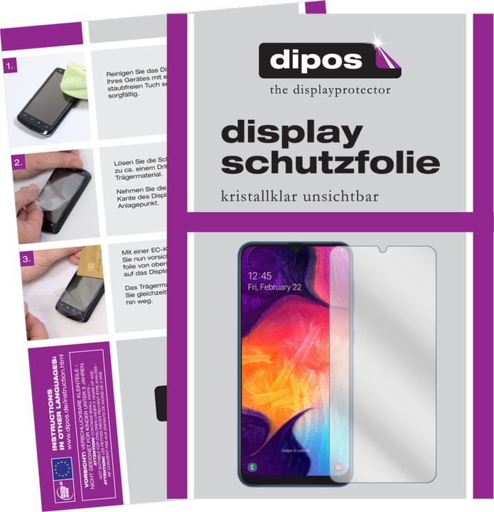 Produktbild Dipos Displayschutzfolie Crystalclear (2 Stück, Samsung Galaxy A40)
