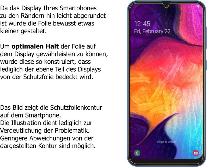 Produktbild Dipos Displayschutzfolie Crystalclear (2 Stück, Samsung Galaxy A40)