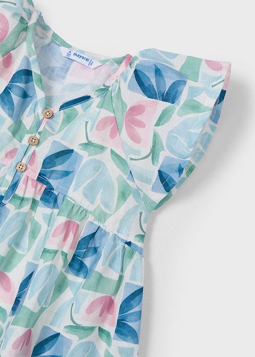 Produktbild MAYORAL Kleid mit Blumendruck (128)