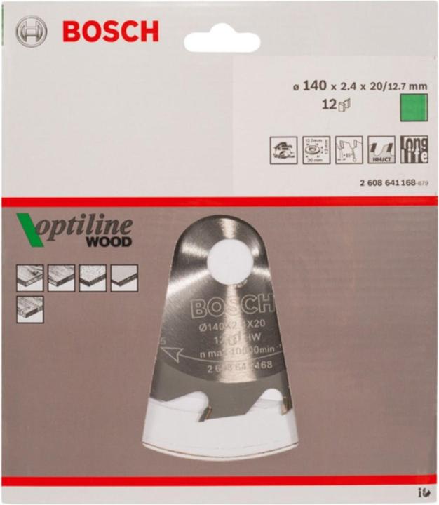 Produktbild Bosch Professional Zubehör PRO Wood Kreissägeblatt, 140 x 2.4 x 20 mm
