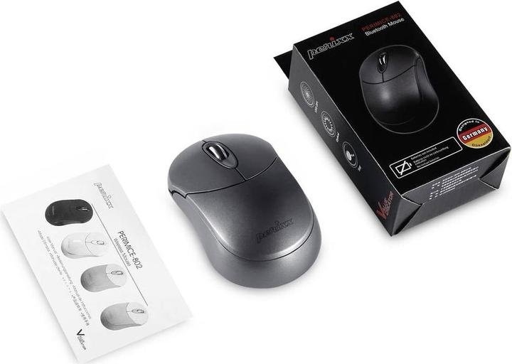 Actual product image Perixx PERIMICE-802IN, Bluetooth-Maus für PC und Tablet, schnurlos, Iron (Wireless)