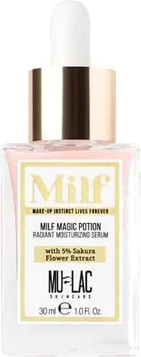Cosmetic Cosmetics MILF MAGIC POTION Moisturizing Brightening Face Serum with 5% Sakura Flowers Extract 30ml (30 ml)