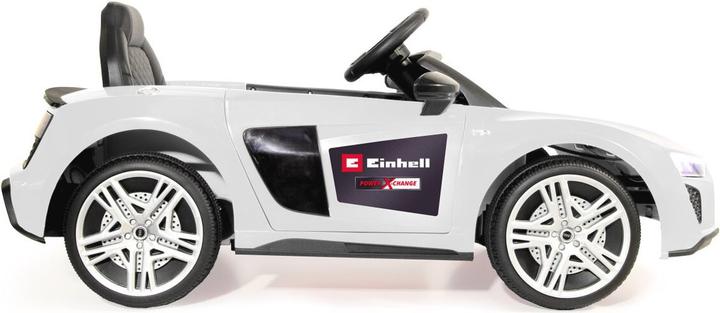Actual product image Jamara Ride-on Audi R8 Spyder white 18V Einhell Power X-Change (18 V)