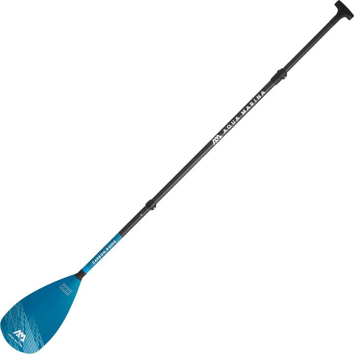 Productafbeelding Aqua Marina CARBON GUIDE Verstelbare koolstof/glasvezel iSUP peddel (3 secties) (220 cm, 3-delig)