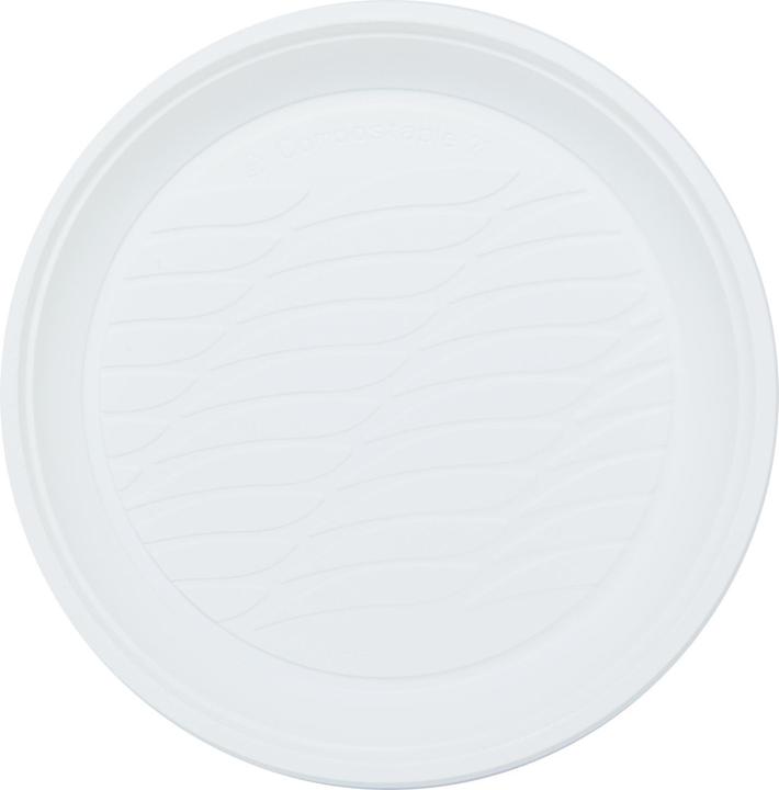 Bibo 20 Piatti Dessert In Bioplastica Biodegrabili E Compostabili (20 x)