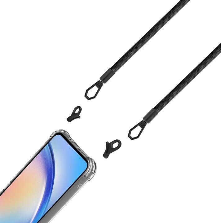 Produktbild Celly Freedom Case und Lacet Black für (Samsung Galaxy A34 5G)